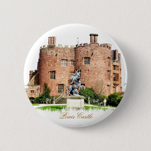 WELSH CASTLES BUTTON (Vorderseite)