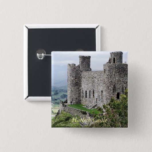 WELSH CASTLES BUTTON (Vorne & Hinten)