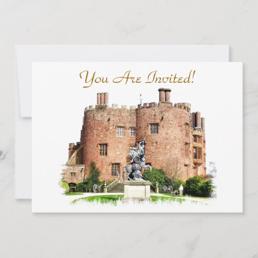 WELSH CASTLES EINLADUNG (Vorderseite)