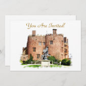 WELSH CASTLES EINLADUNG (Vorne/Hinten)