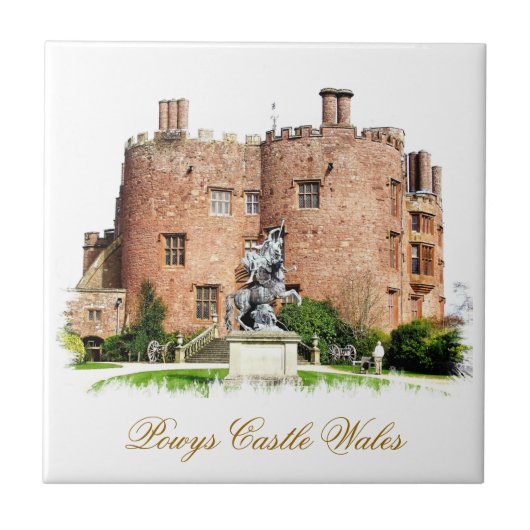 WELSH CASTLES FLIESE (Vorderseite)