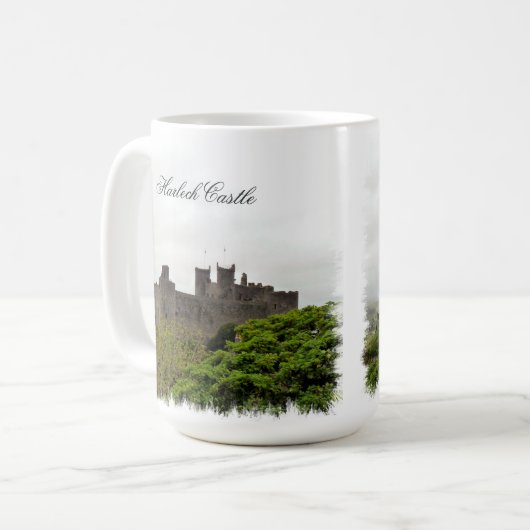 WELSH CASTLES KAFFEETASSE (Vorderseite Links)