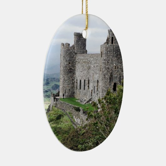 WELSH CASTLES KERAMIK ORNAMENT (Rechts)