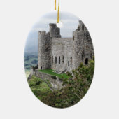 WELSH CASTLES KERAMIK ORNAMENT (Hinten)