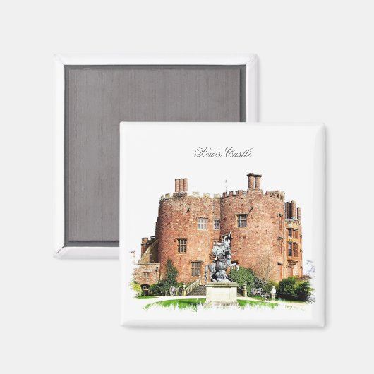 WELSH CASTLES MAGNET (Vorderseite/Rückseite)