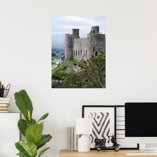 WELSH CASTLES POSTER (Heimbüro)