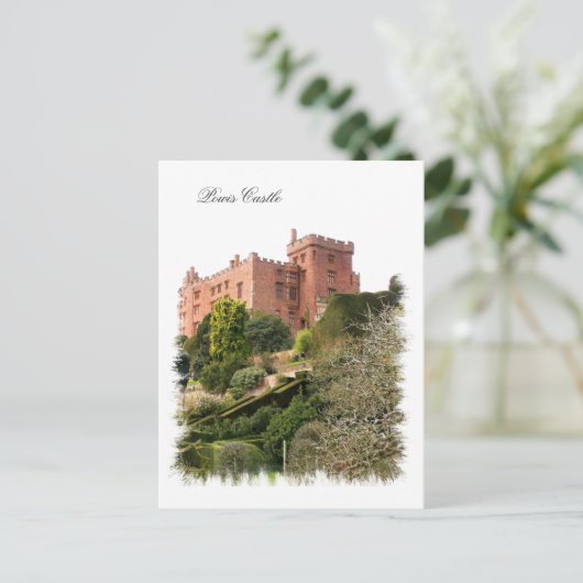WELSH CASTLES POSTKARTE (Stehend Vorderseite)