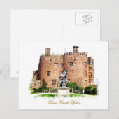 WELSH CASTLES POSTKARTE (Vorne/Hinten)