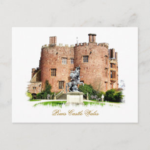 WELSH CASTLES POSTKARTE