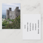 WELSH CASTLES VISITENKARTE (Vorne/Hinten)