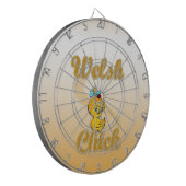 Welsh Chick Dartscheibe (Vorderseite Links)