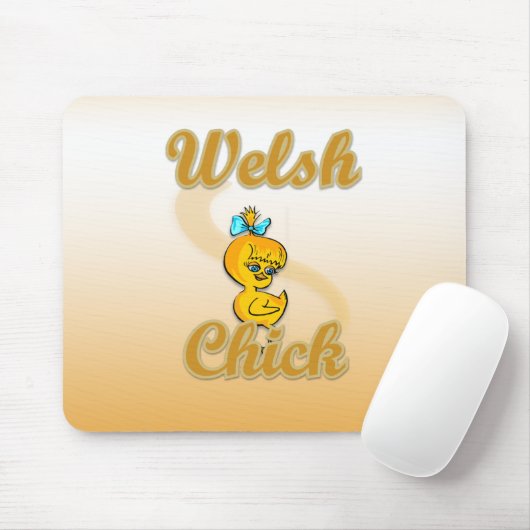 Welsh Chick Mousepad (Mit Mouse)