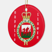 Welsh Christmas Ornament (Links)