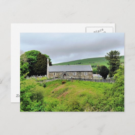 WELSH CHURCHES UK POSTKARTE (Vorne/Hinten)