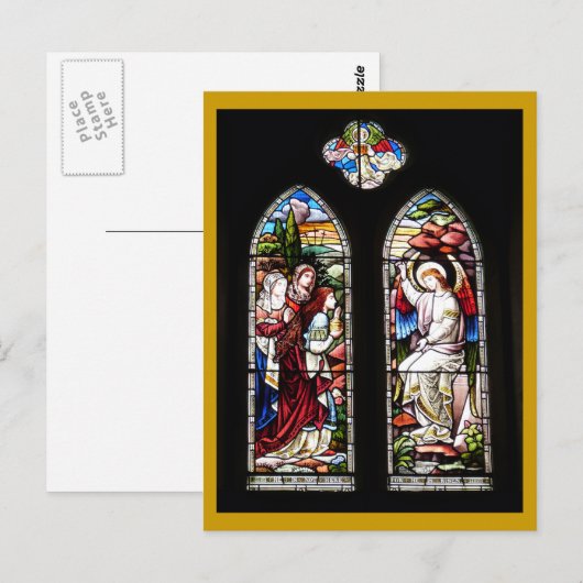 WELSH CHURCHES UK POSTKARTE (Vorne/Hinten)