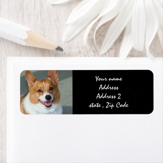 Welsh Corgi Address Labels (Insitu)