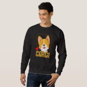 Welsh Corgi Cardigan Dog Sweatshirt (Vorne ganz)