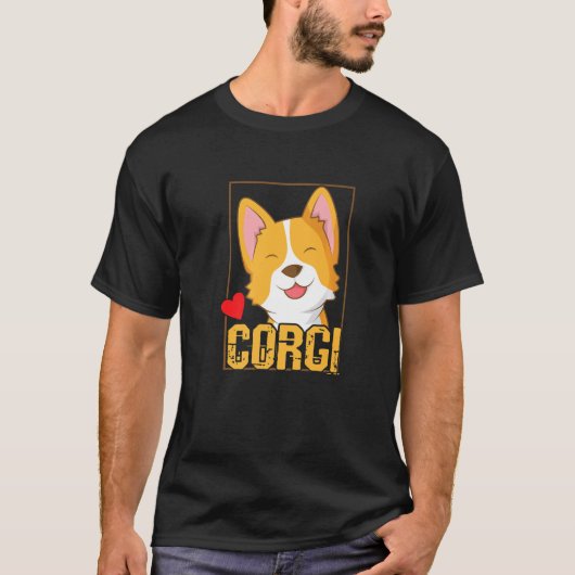Welsh Corgi Cardigan Dog T-Shirt (Vorderseite)