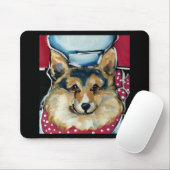 Welsh Corgi Cardigan Mousepad (Mit Mouse)