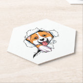 Welsh Corgi Copy Copy Untersetzer (angewinkelt)