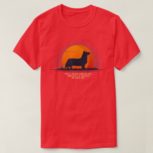 Welsh Corgi Dog Breed 1500 T-Shirt (Design vorne)