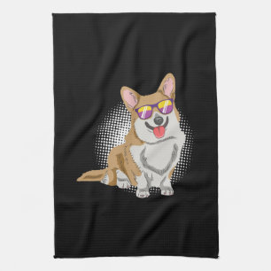 Welsh Corgi Dog Geschirrtuch