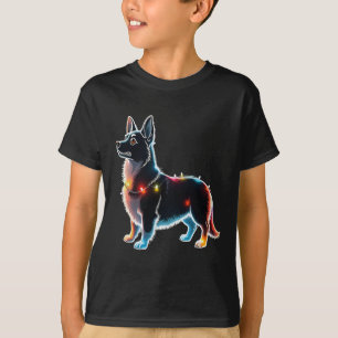 Welsh Corgi Dog Tree Christmas Sweater Xmas Hunde T-Shirt