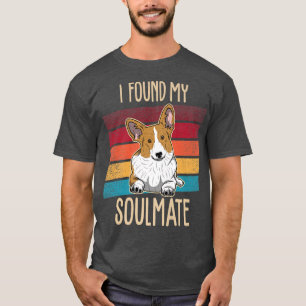 Welsh Corgi Dog Vintag 1644 T-Shirt