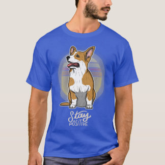 Welsh Corgi Dog Vintage Premium T-Shirt Copy Copy