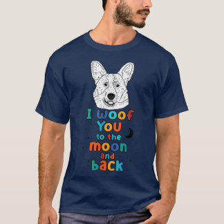 Welsh Corgi Funny Birthday Christmas Dog Owner Lov T-Shirt