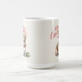 Welsh Corgi Funny Christmas Dog Tasse (Mittel)