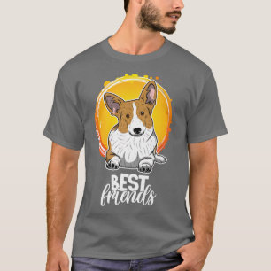 Welsh Corgi Hund Vintag Premium T - Shirt Copy Cop