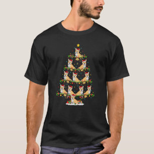 Welsh Corgi Hund Weihnachten Santa Welsh Corgi We T-Shirt