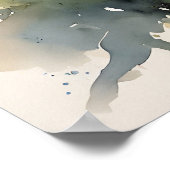 Welsh Corgi - Hundekunstdruck Poster (Ecke)