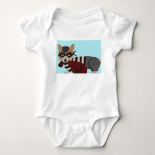 Welsh Corgi Leckeredieb T-Shirt für Einbrecher Baby Strampler