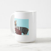 Welsh Corgi Leckerli Dieb Einbrecher Tasse (Vorderseite Links)