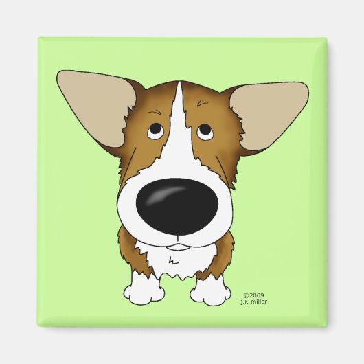 Welsh Corgi Magnet (Vorne)