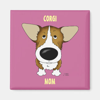 Welsh Corgi Mama Magnet