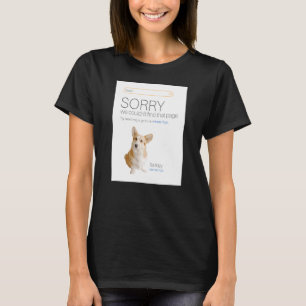 Welsh Corgi Online-Shop E-Commerce-Verkäufer 404 H T-Shirt