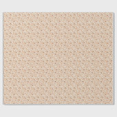 Welsh Corgi Pembroke Muster Geschenkpapier (Flach)