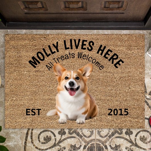 Welsh Corgi Personalisiert Dog Lover Doormat Fußmatte