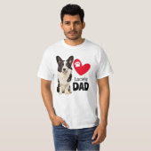 Welsh Corgi Personalisiert Vater T - Shirt (Vorne ganz)