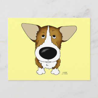Welsh Corgi Postcard Postkarte