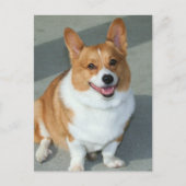 Welsh Corgi Postkarte (Vorderseite)