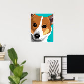 Welsh Corgi Print Poster (Heimbüro)