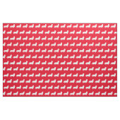 Welsh Corgi Silhouette Pet Pembroke Red Stoff (Fat Quarter (45,7 x 55,9 cm))