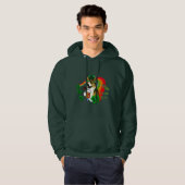 Welsh Corgi St Patricks Day Hoodie (Vorne ganz)