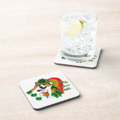 Welsh Corgi St Patricks Day Untersetzer (Rechte Seite)