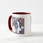Welsh Corgi Tasse (Vorderseite Links)