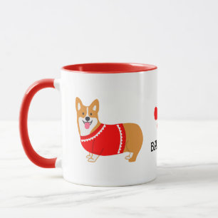 Welsh Corgi Tasse Personalisiert